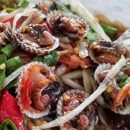 ตำหอยแครง