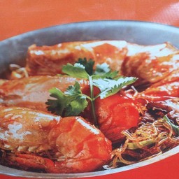 กุ้งอบวุ้นเส้น