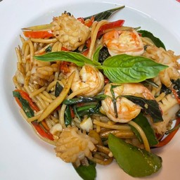 สปาเก็ทตี้ขี้เมาทะเล