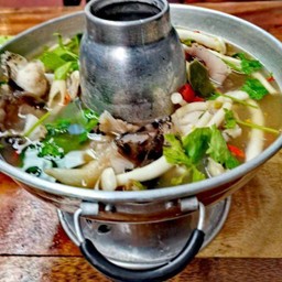 ต้มยำหัว เนื้อปลาเก๋าหม้อไฟ