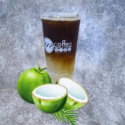 อเมริกาโน่น้ำมะพร้าว