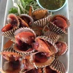 หอยแครงลวก