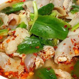 ต้มยำเครื่องในหมู