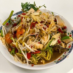 ตำป่า+กุ้งสด