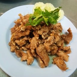 หมูทอดกระเทียม