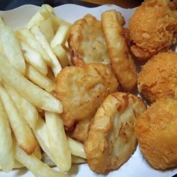 ข้าวหน้าไก่ทอดซอสเกาหลี สาขา1