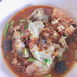 หมี่ขาวเย็นตาโฟต้มยำ