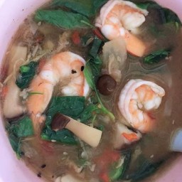 แกงเลียงกุ้งสด