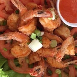 กุ้งชุบแป้งทอด