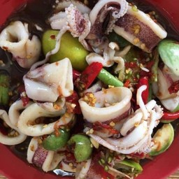 ตำเหลาหมึก