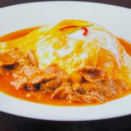 ข้าวไข่ข้นพะแนง