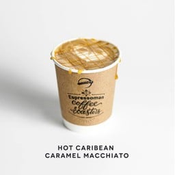 Hot Caribbean Caramel Macchiato 8 Oz