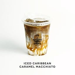 Iced Caribbean Caramel Macchiato 12 Oz