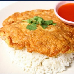 ข้าวไข่เจียวหมูสับ