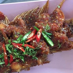 ปลาทับทิมราดพริก