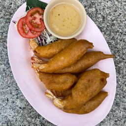 กุ้งชุบแป้งทอด