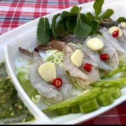 กุ้งแช่น้ำปลา