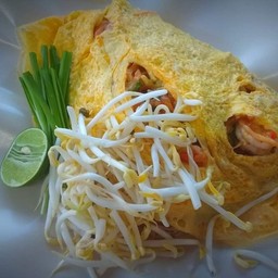 ผัดไทยมันกุ้ง