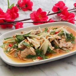 ยำหมูสันใน