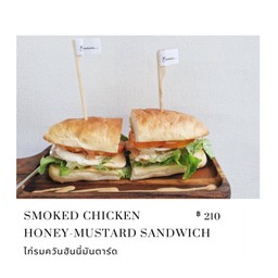 แซนด์วิชไก่รมควัน