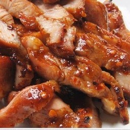 คอหมูย่างแซ่บแตกซิก