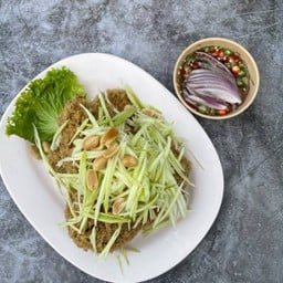 ยำปลาดุกฟู