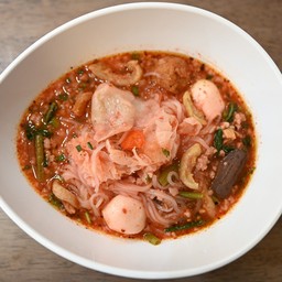 ก๋วยเตี๋ยวหมูเย็นตาโฟต้มยำ