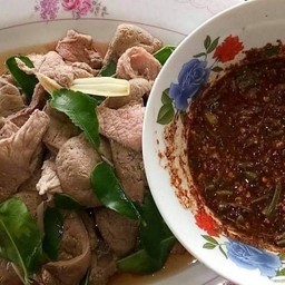 ลวกจิ้มเนื้อ