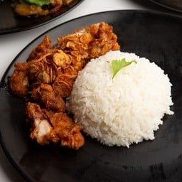 ข้าวไก่ทอด