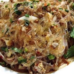 ลาบวุ้นเส้นเนื้อ