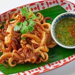 หนวดหมึกย่าง