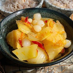 ยำเกี่ยมฉ่ายน้ำมันงา