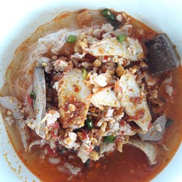 หมี่ขาวหมูต้มยำ