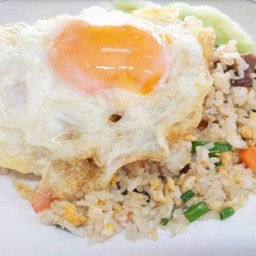 ข้าวผัดหมู ธรรมดา+ไข่ดาว