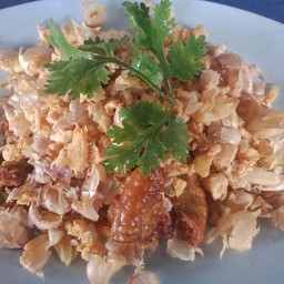 ไส้อ่อนทอดกระเทียม