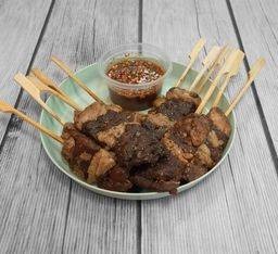 เนื้อย่างโคขุนชุดใหญ่