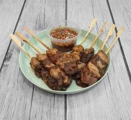เนื้อย่างโคขุนชุดกลาง