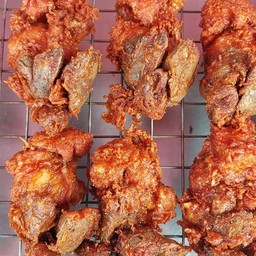 เครื่องในไก่ทอด