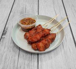 ไก่ย่างเสียบไม้