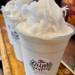 มะพร้าวนมสดปั่น