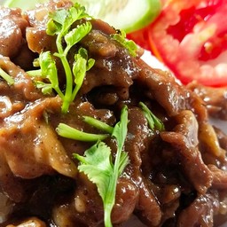 ข้าวหมูทอด