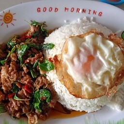 ข้าว-ผัดกะเพรา