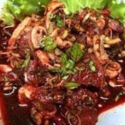 ส้าเนื้อดิบขม