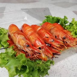 กุ้งย่างแซ่บปาก