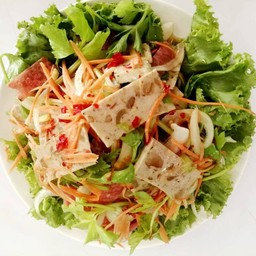 ยำหมูยอ+แหนมหมู