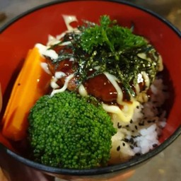 ข้าวหน้าแฮมเบิร์ก