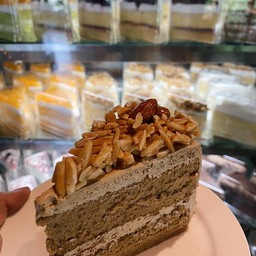 Coffee Almond Cake