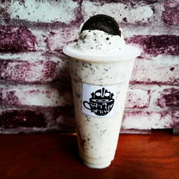 นมหมีปั่นโอริโอ้