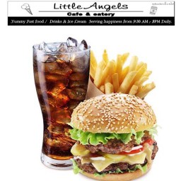 Little Angels Burger Cafe & Eatery หมู่บ้านฟลอร่าวิลล์พาร์คซิตี้ ถนนสุวินทวงค์38