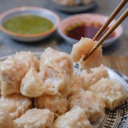 ขนมจีบกุ้ง ปั้นสด